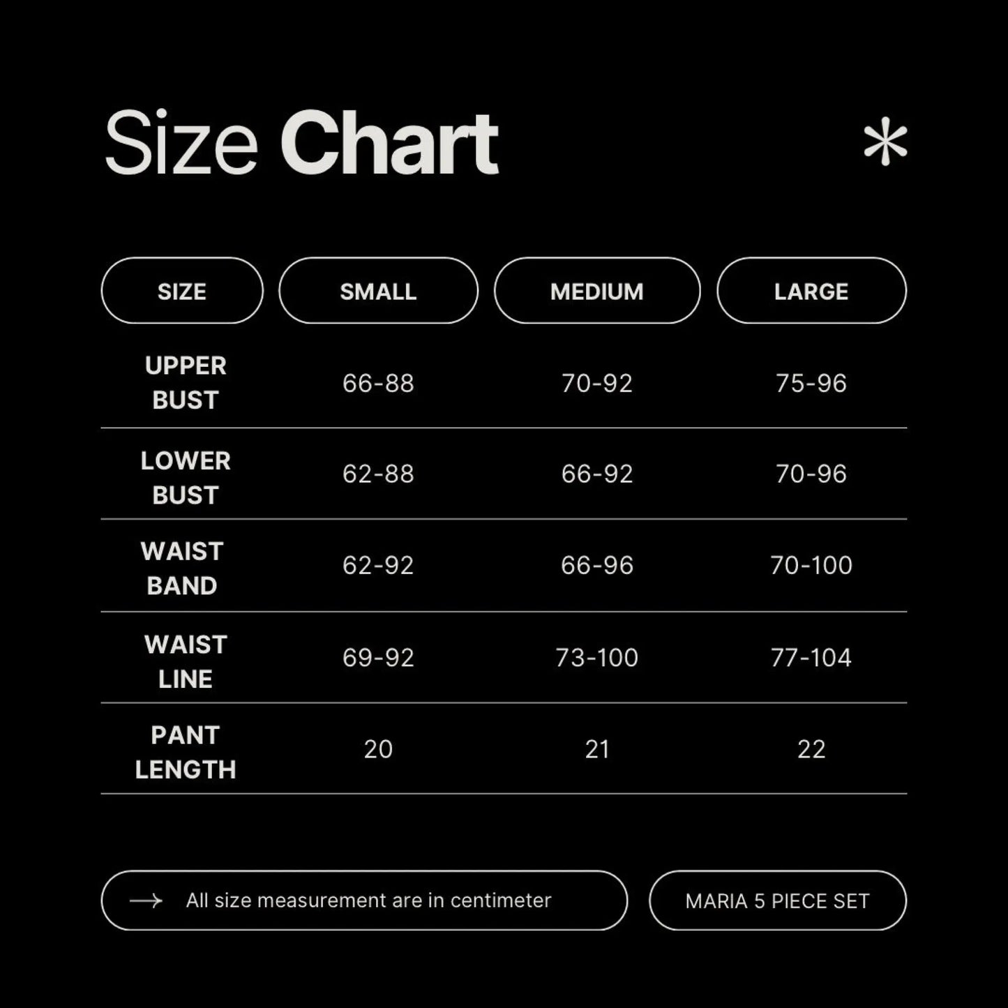 Maria 5 Piece Sheer Mesh Lingerie Collection